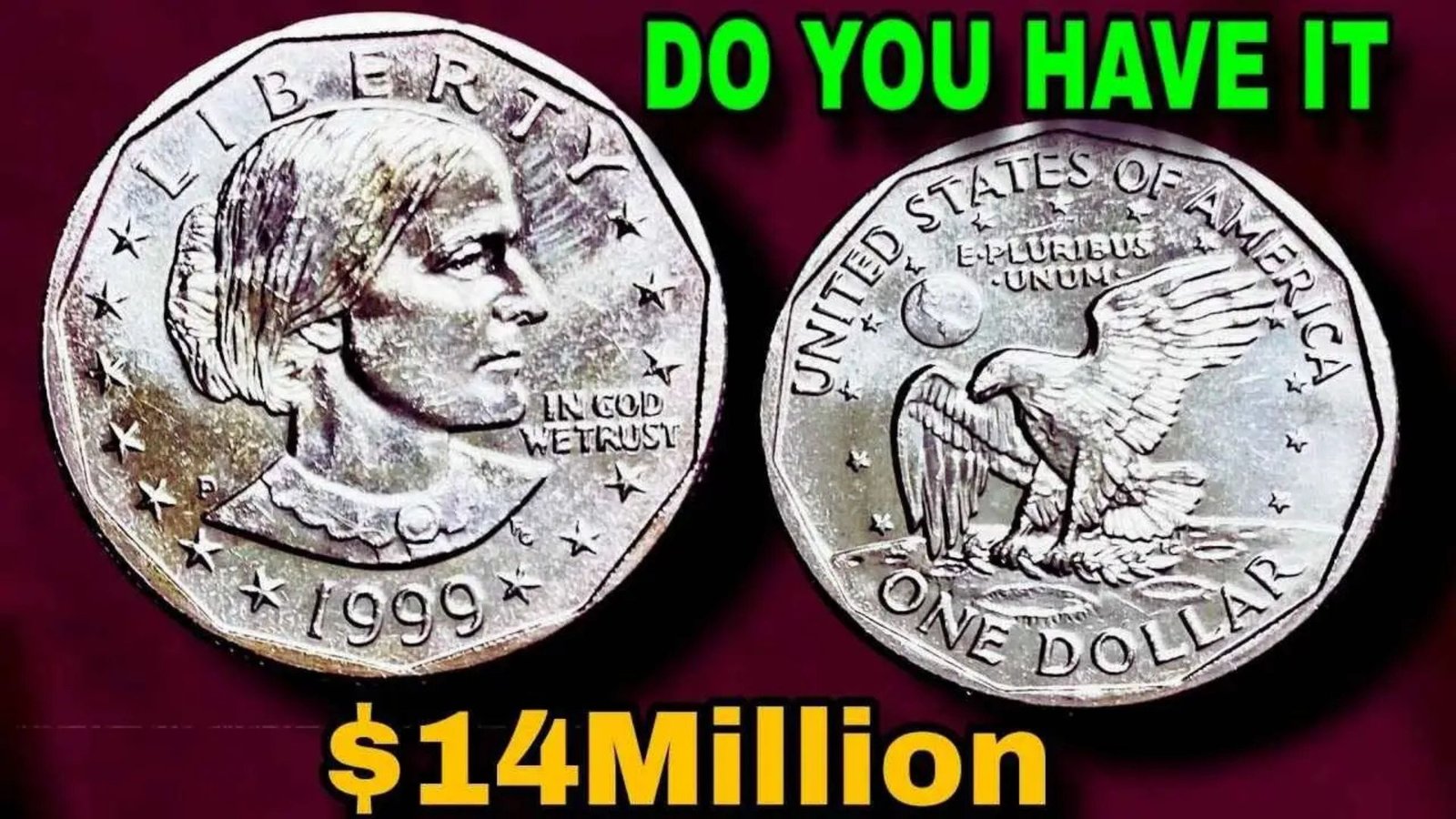 1999-P Susan B. Anthony Liberty One Dollar Coin: One of the Most Valuable Old Modern Coins